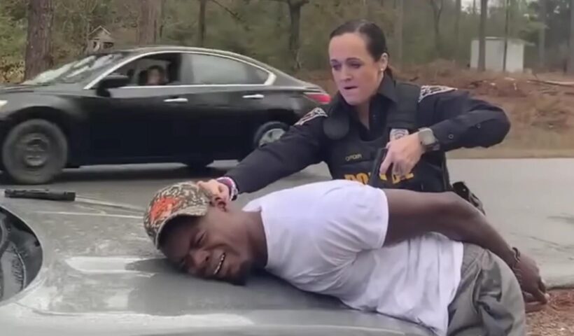 An officer with the Reform Police Department was caught on video tasing a man in the back.