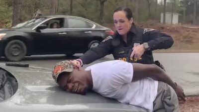 An officer with the Reform Police Department was caught on video tasing a man in the back.