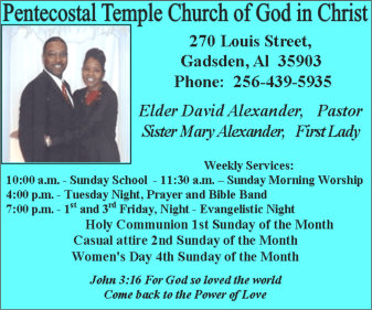 Pentecostal Temple Church of God in Christ
